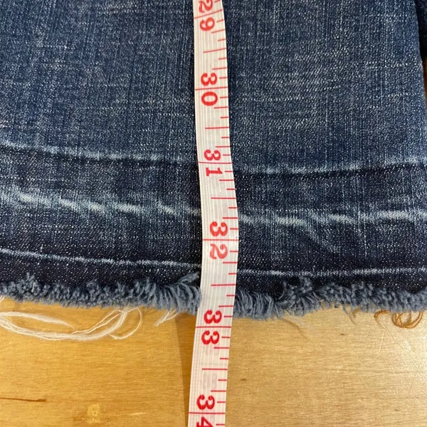 We The Free High‎ Rise Flare Jeans Dark Wash Button Fly Bell Bottoms - Image 10