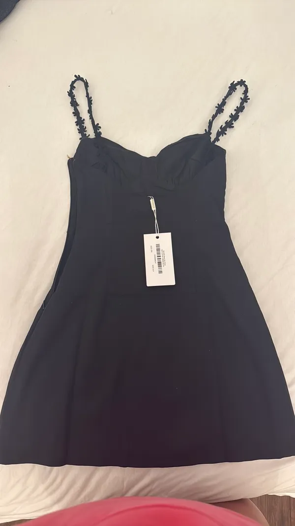 Beginning Boutique Marbelle Black Mini Dress - Image 5