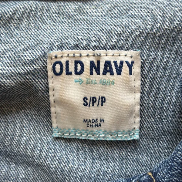 Old Navy Women's Denim Jacket Medium Wash Stretch Denim Trucker Cowgirl Blue Size Small - Image 5