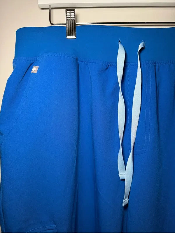 FIGS Blue Slim Jogger Scrub Pants Tall Women’s XL - Image 4