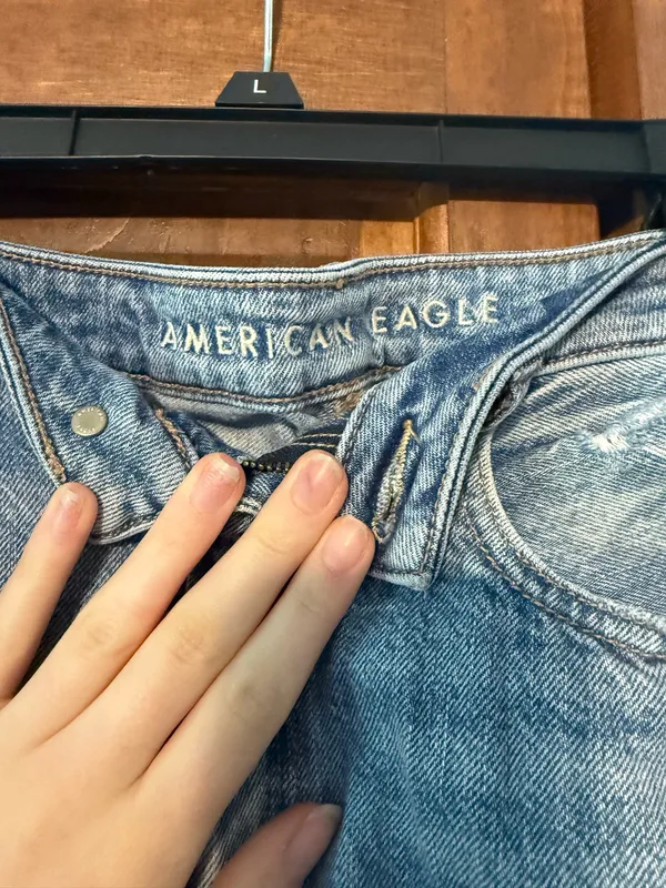 American Eagle Highest Rise Mom Jeans x-long - Image 2