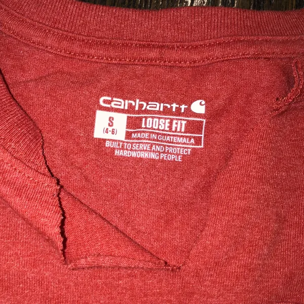 Carhartt cut off crop top size small - Image 4