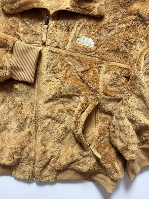 The North Face Osito Lux Fleece Full Zip, Brown, Size L - Image 4
