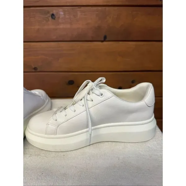 ALDO Women's Peono Floral Lace-Up Platform Sneakers Sz 7 - Image 5