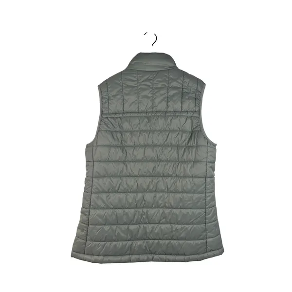 Eddie Bauer Puffer Vest Small‎ EB001794 Sage Green Quilted Zip Up Outdoor Hiking - Image 7