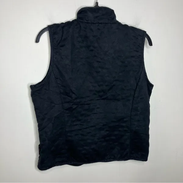 Vintage Columbia lightweight quilted vest black size medium‎ - Image 5