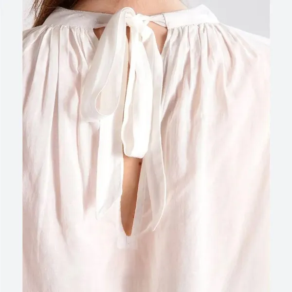 Free People Womens Tops Free People Have It My Way Embroidered Top In Ivory - Image 2
