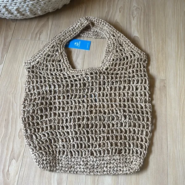 Cupshe Natural Woven Beach Bag - Image 2