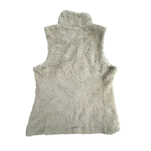 Patagonia Los Gatos Deep Pile Fleece Vest Large Sherpa El‎ Kap Khaki #Y4-3 - Image 8
