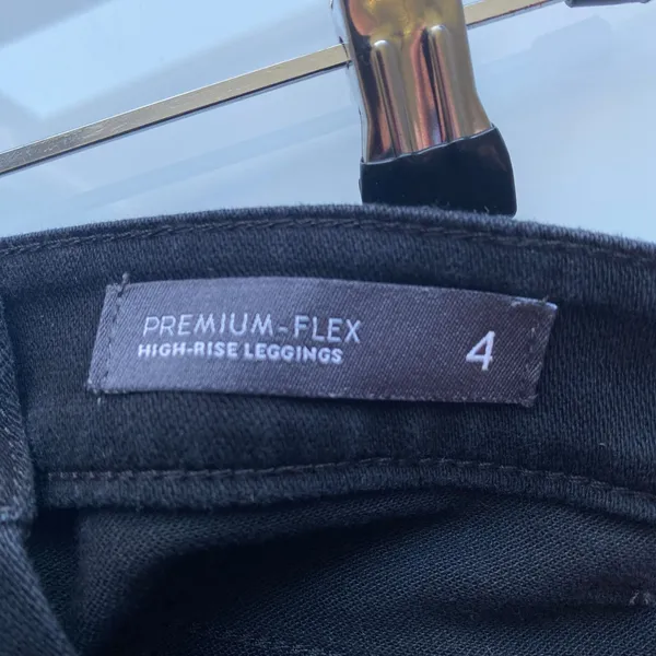 J Jill Office Siren Academia Clean High Rise Premium Flex Leggings 4 Black‎ - Image 5