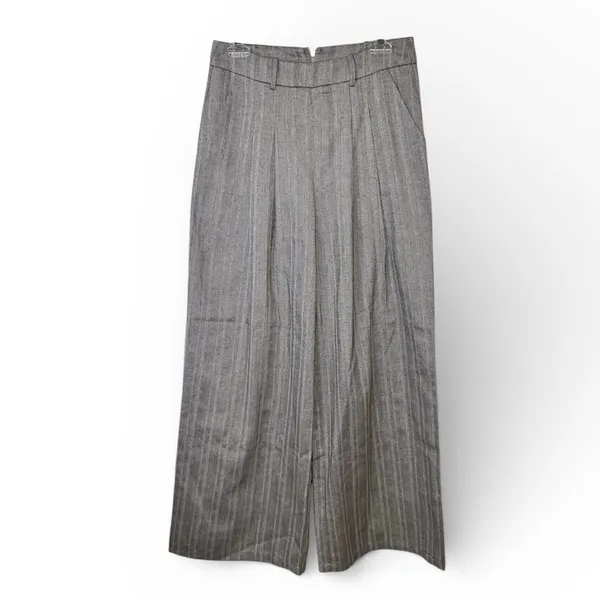 CoMMENSE Linen Blend Wide-Leg Pants COLOR - Brown, Size Medium Sold Out NWT - Image 2