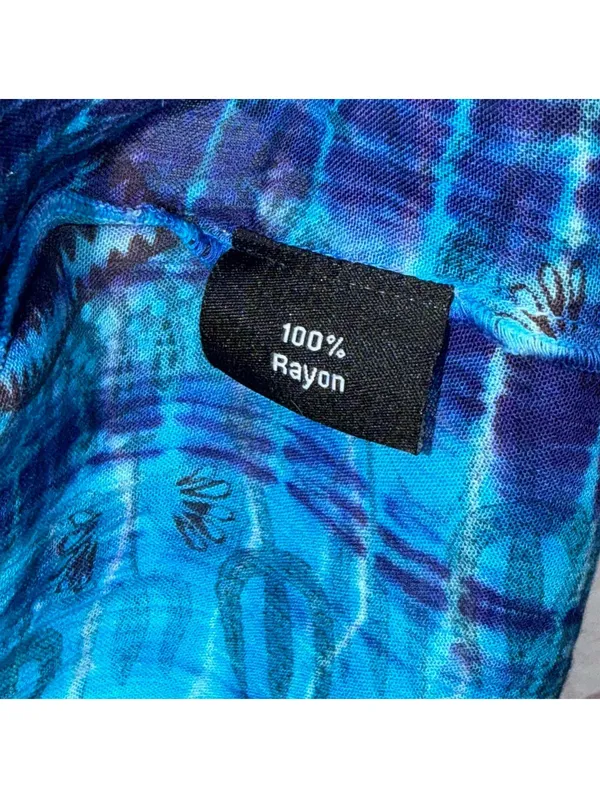 GreaterGood Blue Patterned 2X Tunic Top NWT - Image 6