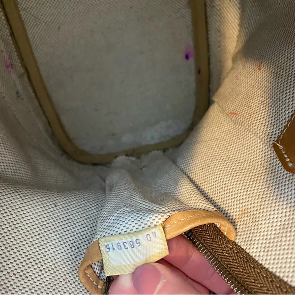 Vintage Dooney and bourke Domed‎ Signature Jacquard Tan Brown Leather Crossbody - Image 2