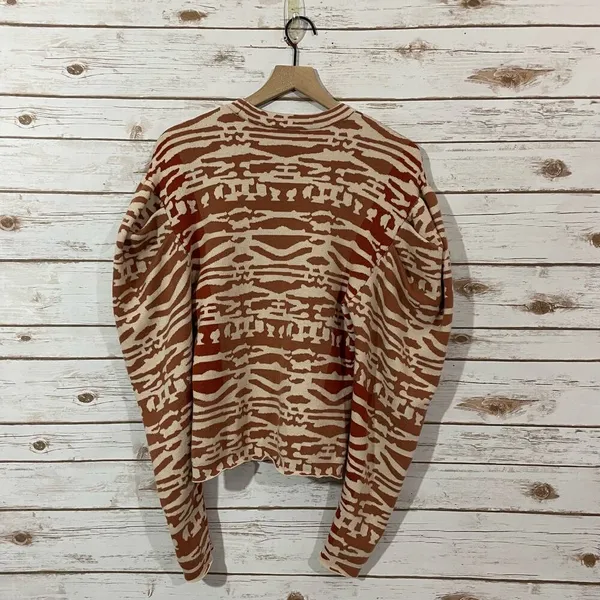 Ulla Johnson Livia Tigers Eye Jacquard Pullover - XL - Image 16