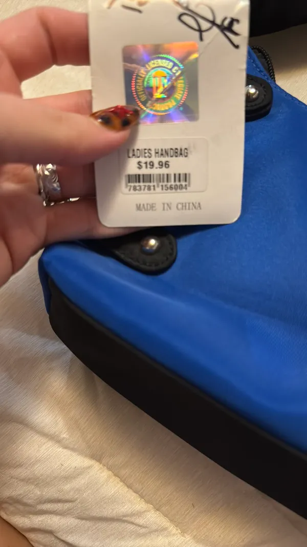 KU purse Blue - Image 6