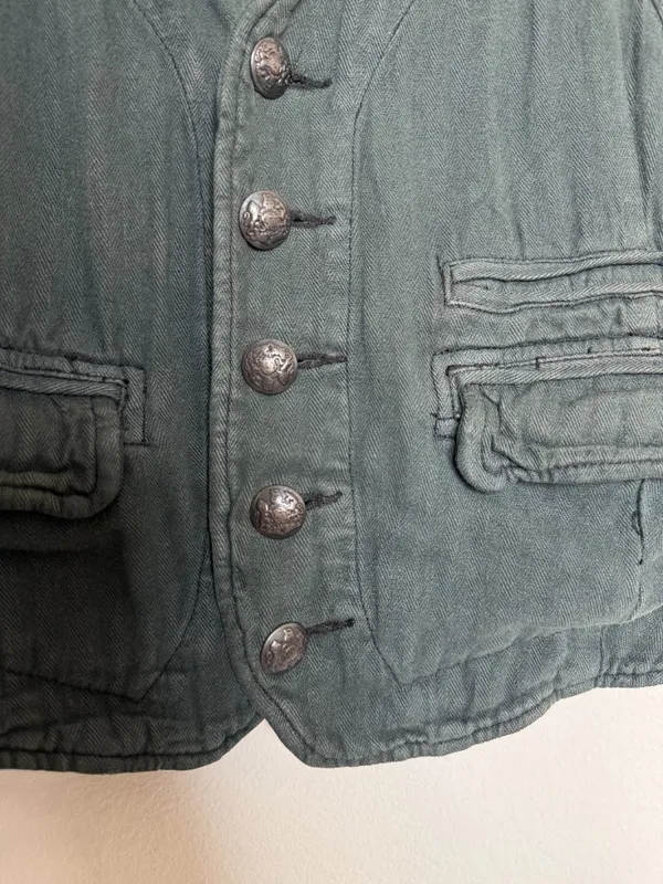 Large Free People Vest with Pockets  - Image 4