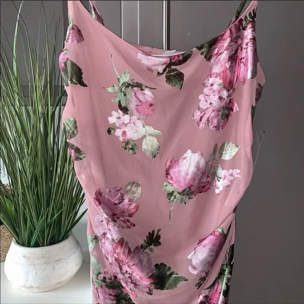 Sweet Storm ✨Floral Mesh Ruched Mini Dress✨ - Image 7