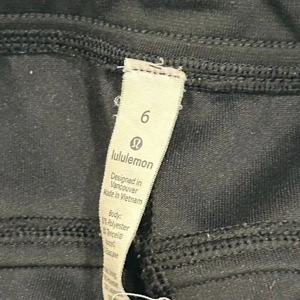 Lululemon Black Joggers Size 6 High Rise Ready to Rulu Dance Studio Pants - Image 3