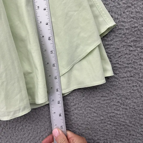 Lululemon Court Rival Skirt Skort High Rise Mint Moment Athletic Women's 4 Tall - Image 10