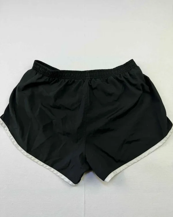 Nike Women's Dri-Fit Tempo Lined Running Shorts Black/White Size Medium - Image 2