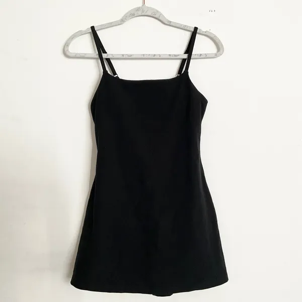 Alo Yoga Alosoft Encore Tennis Dress Black S - Image 2