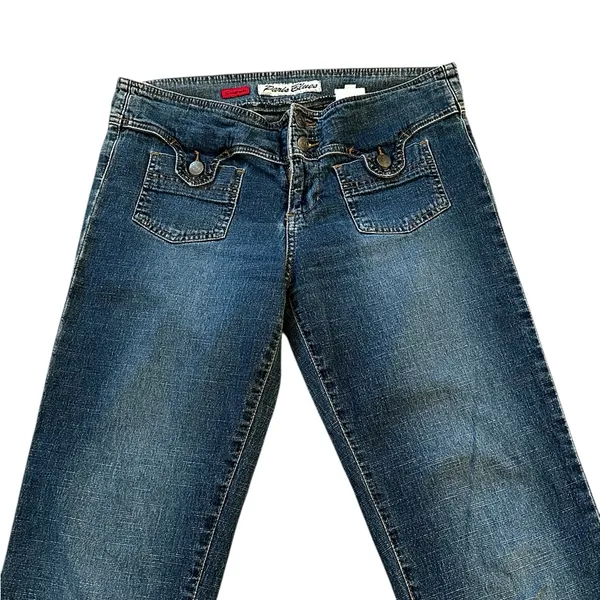 Vintage Y2K Paris Blues Low Rise Flare Jeans Juniors Size 9 - Image 3