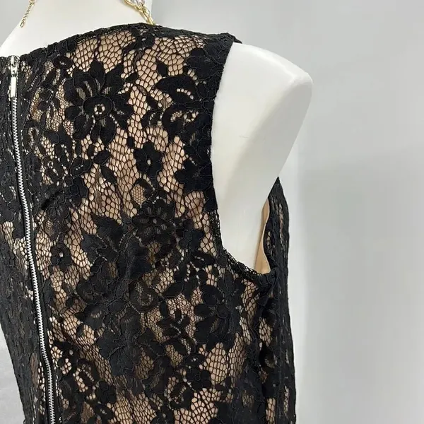 Apt 9 Black Lace Whimsigoth New Sleeveless Dress - Image 9