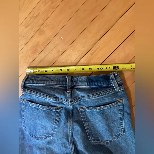 Abercrombie Ankle Straight Ultra High Rise Jeans - Image 10
