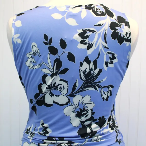 NEW Yumi Kim Maternity XL Hold Tight Dress Wonderful Life Blue‎ Floral Stretchy - Image 7