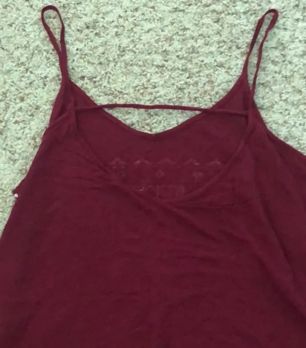 A'Gaci maroon tribal tank top - Image 2