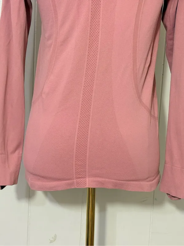 Lululemon Swiftly Tech Long Sleeve Shirt Pink Running Top Tagless - Image 8
