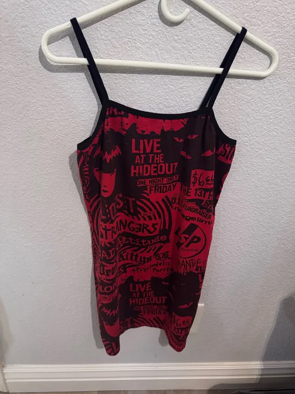 Dolls Kill x Emily the Strange Age of Strange Mini Dress L NWOT - Image 11