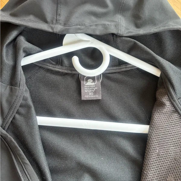 Eastern Mountain Sports Black Hooded Softshell Jacket - Image 2