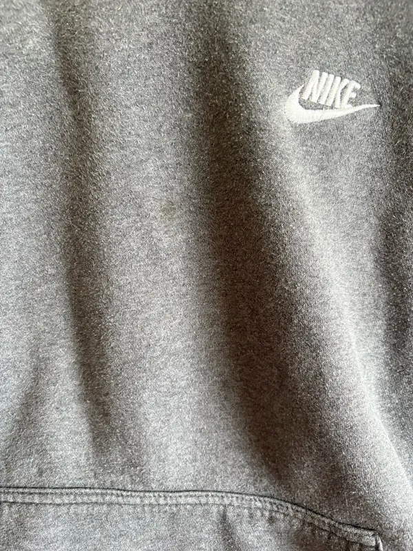 Grey Nike hoodie - Image 5