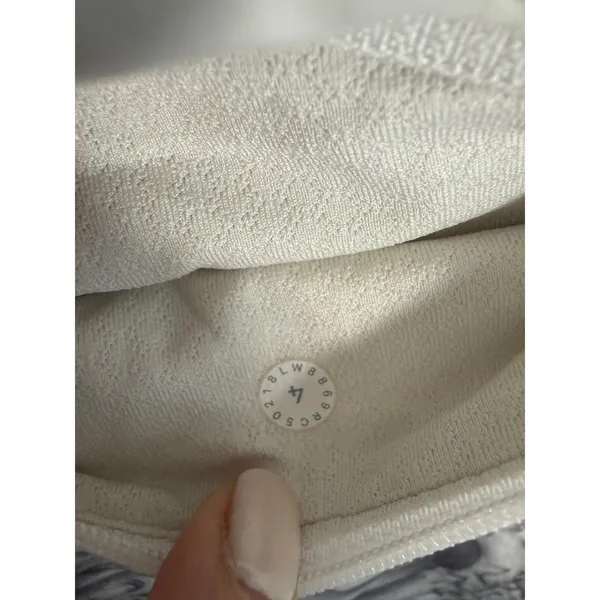 Lululemon Pace Rival‎ Skirt (Regular) *No PanelsMini Twine White Multi / White - Image 7
