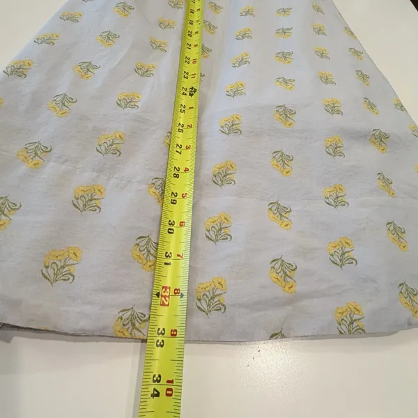 Universal Thread Boho Cottage Floral Peasant Skirt Size M Coastal Grandma - Image 6