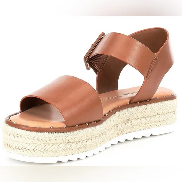 Gianni Bini Womens Keegan Espadrille Platform Sandals‎ in Vacay Tan Size 10 - Image 2