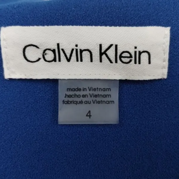 Calvin Klein Women's Blue Pants/Jumpsuit Size 4 SKU 3606 - Image 4