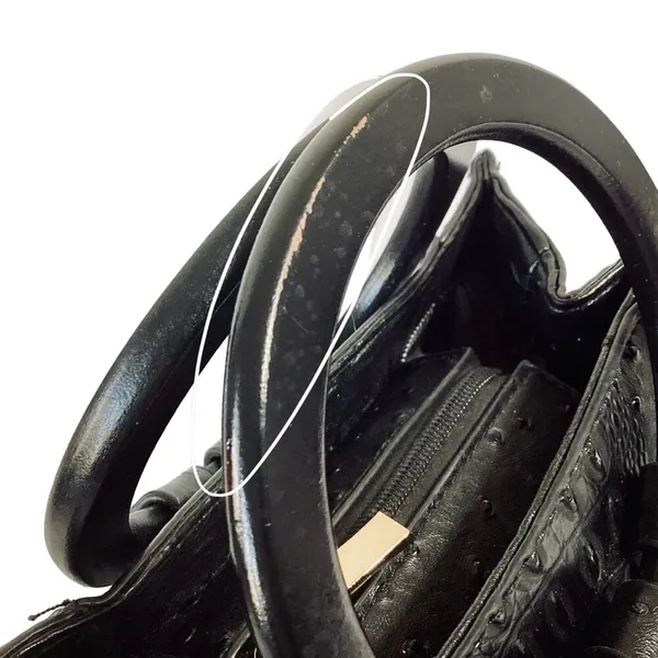 Custom Genuine 100%PVC Hornback Skin Leather Purse - Image 4