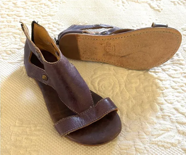 Bed Stu Soto sandals shoes leather size 6 - Image 9