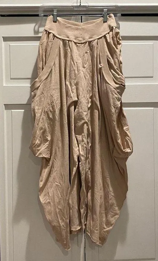 Free People Intimately Summer Slumbers Wide Leg Draped Harem Pants | Size XS - Image 10