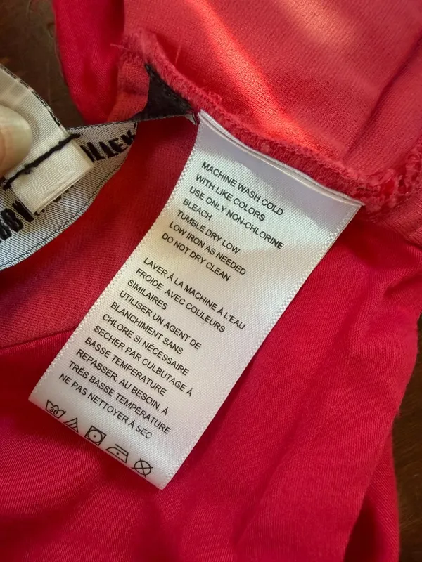 Urban Outfitters Hot Pink Scarf Tie Back Crop Top Size Small - Image 6