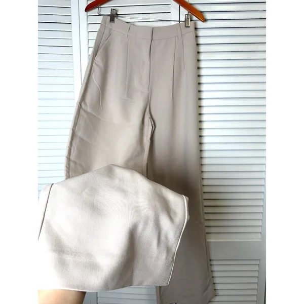 Abercrombie & Fitch Sloane Tailored Wide Leg Pant Size 29/8 NWT - Image 7