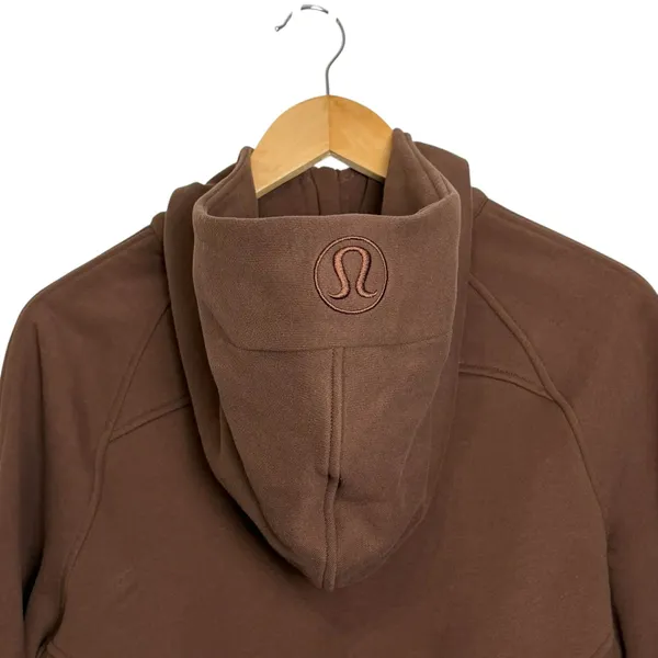 Lululemon Scuba Oversized Half-Zip Hoodie Java - Image 6