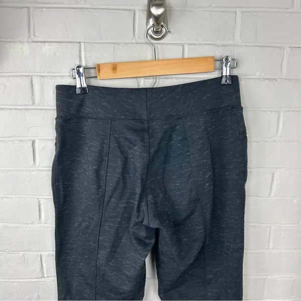 Royal Robbin’s Heather Dark Grey Zipper Detail Thick Legging Pants Size S - Image 10