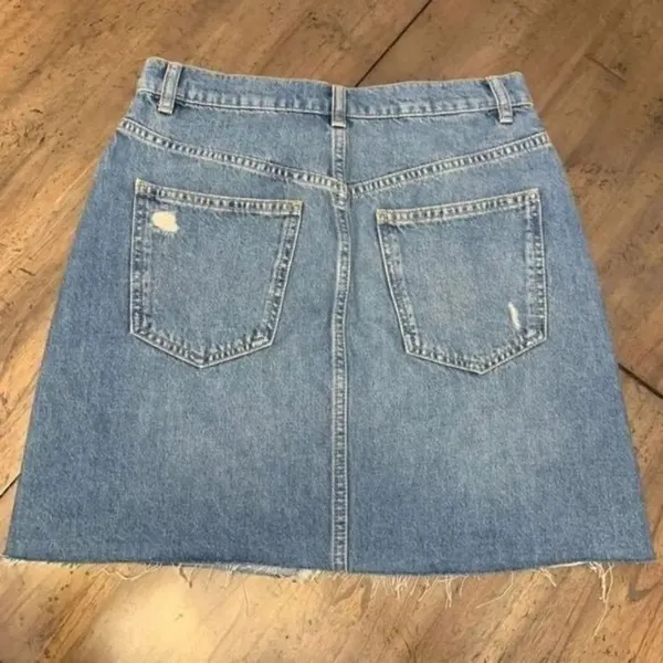 Free People Denim Skirt - Image 3