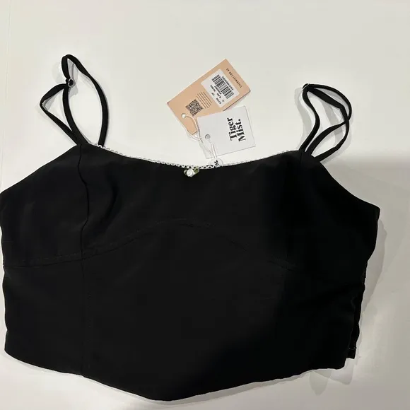 Tiger‎ Mist Women's Black Crop-top - Size XL - NEW With Tags. - Image 7