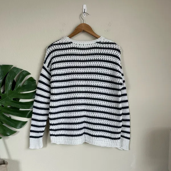 Madewell Cotton Striped Sweater - Image 5