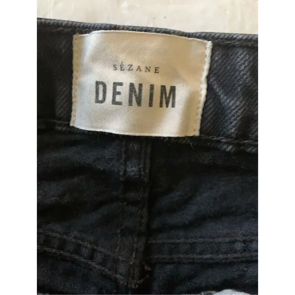 Sézane Denim jeans black women's size 25 - Image 3