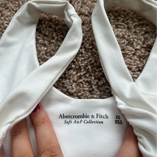Abercrombie & Fitch Ruched Tank Bodysuit - Image 6
